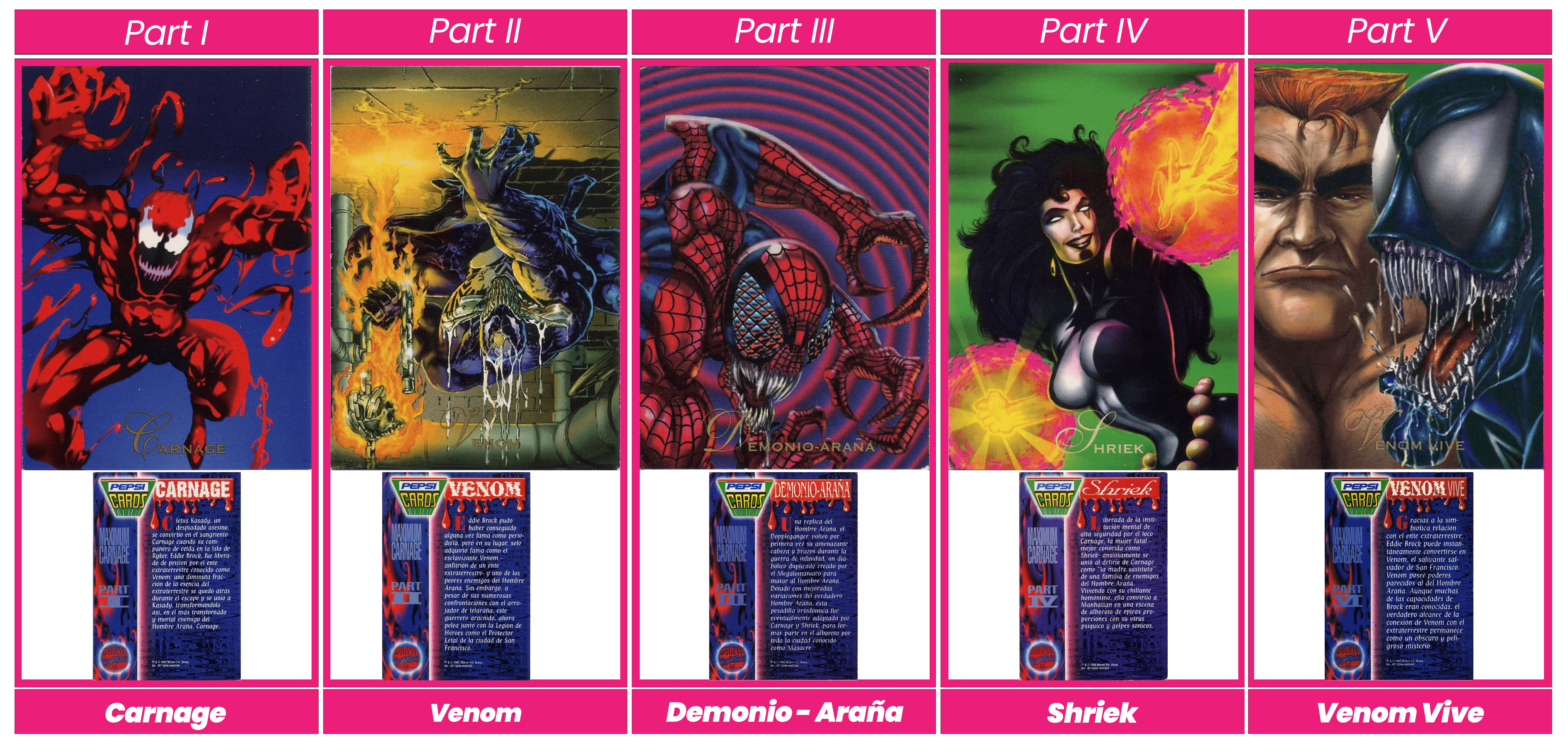 Revive la Magia de los 90: ¡Todas las Pepsicards MARVEL de 1995 en un Solo  Lugar!, image size:4054x1944